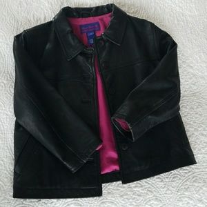 Kids Leather Jacket